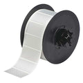 Label Tape Roll, Metallic Silver, Labels/Roll: 1225