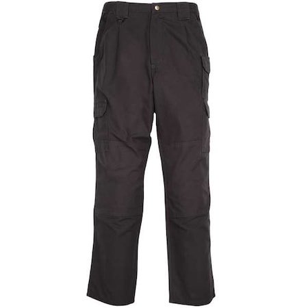 Tactical Pants, 38, Black, 100% Cotton Canvas