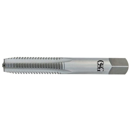 Straight Flute Hand Tap, 7/8"-9, Plug, 4 Flutes, UNC