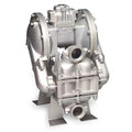 Double Diaphragm Pump, Cast iron, Air Operated, 135 GPM 220 Degrees F