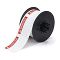 Label, Red/White, Labels/Roll: 300