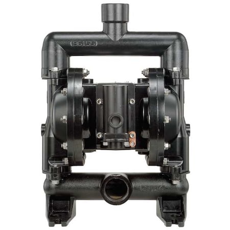 Double Diaphragm Pump, Aluminum, Air Operated, Viton, 60 GPM