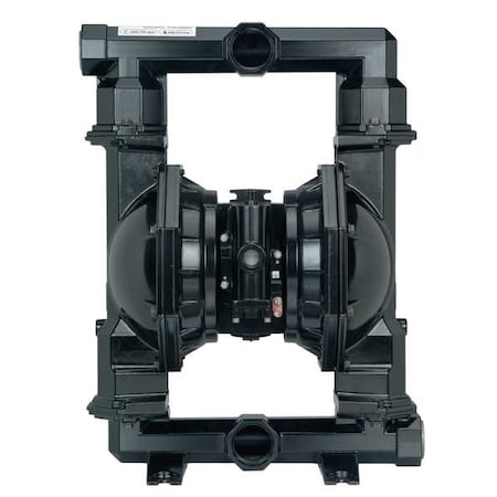 Double Diaphragm Pump, Cast iron, Air Operated, Santoprene, 275 GPM