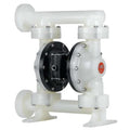 Double Diaphragm Pump, Polypropylene, Air Operated, Santoprene