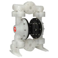 Double Diaphragm Pump, Polypropylene, Air Operated, Santoprene