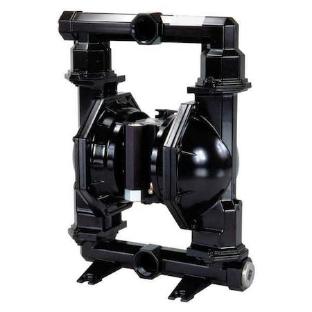 Double Diaphragm Pump, Aluminum, Air Operated, Nitrile, 172 GPM