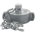 Hydrant Cap Brass,RockerLug w/Chain,NPSH