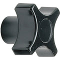 Four Prong Knob, Clamp Knob, 5/16-18 Size, 1.13"L, GP Phenolic