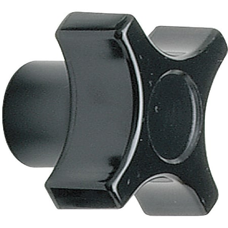 Four Prong Knob, Clamp Knob, 5/16-18 Size, 1.13"L, GP Phenolic