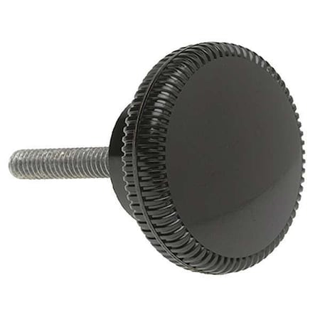 Knurled Clamp Knob, Thread Size 1/4-20, 1.51"L