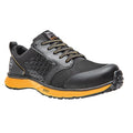 Men's Composite Toe Athletic Shoe, Black/Orange, 12, M, TB1A2123