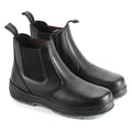 Men's 6 in Composite Toe Chelsea Boot, Black, 13, XW, 804-6134