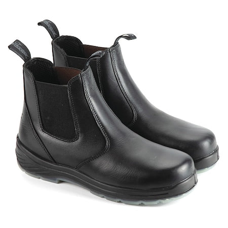 Men's 6 in Composite Toe Chelsea Boot, Black, 7, W, 804-6134