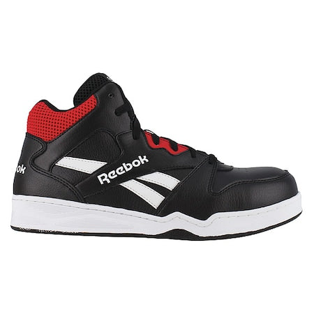 Men's Athletic High-Top Shoe, 7, Composite Toe, Black, RB4132