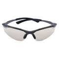 Contour, Safety Glasses, Anti-Fog, Anti-Static & Anti-Scratch, Amber Lens, Black Frame, Half-Frame