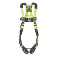 H500 Fall Protection Harness, 2XL, 420 lb, Mating Chest/ Tongue Leg Straps, Back, Hips D-Ring