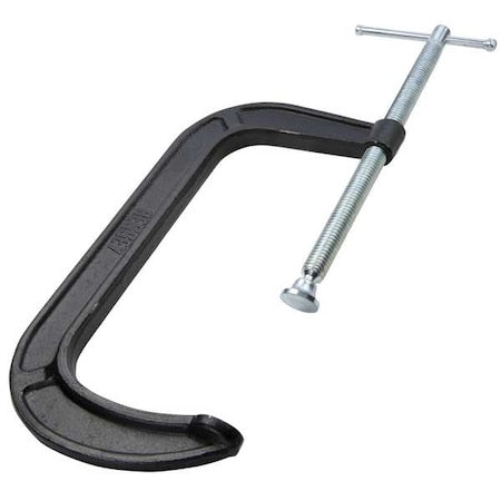 C-Clamp,8 in Maximum Opening,Black