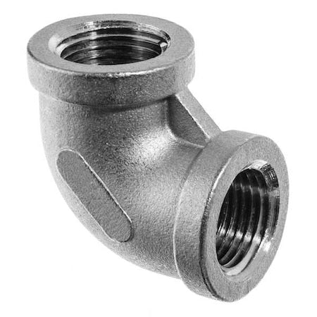Aluminum, 90 Elbow, 2 in NPT x 2 in NPT