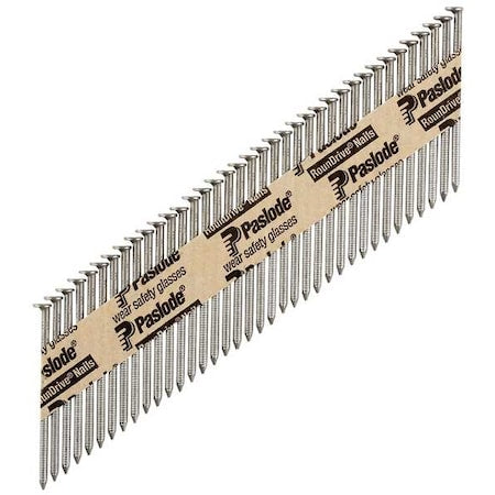 Collated Framing Nail, 2-3/8 in L, Not Applicable, Brite, Offset Round Head, 30 Degrees, 5000 PK