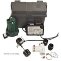 Battery Backup Sump Pump, 8 ft, 12V DC