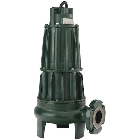 SewageEjectorPump,25ft,3hp,Three,460VAC