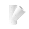 PVC, Wye, 2 in Socket, 2 in Socket
