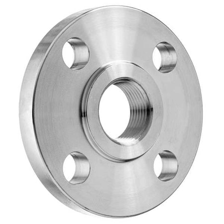 Flange, Aluminum, Threaded, 4 1/4 in