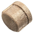 Brass Round Cap, Female BSPT