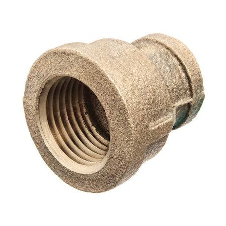 Reducing Coupling Brass Brass Class 125 Pipe Fittings, 3/4 in Female BSPT X 1/2 in Female BSPT