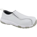 Men's Composite Toe Loafer Shoe, White, 13, M, Nautilus 1607