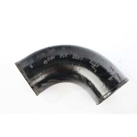 90 Degrees  Short Sweep Bend Elbow Short Sweep 1/4 Bend, 4" Pipe, Female Socket, Cast Iron, 0 psi