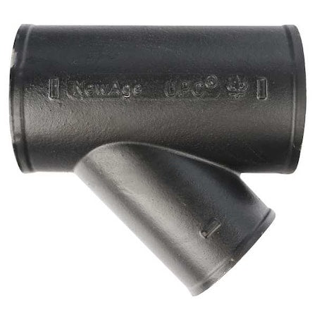 Wye -Socket x Socket x Socket Wye, 2" Pipe, Female Socket, Cast Iron, 0 psi