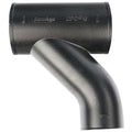 Reducing Wye Combination Wye and 1/8 Bend, 2" x 4" Pipe, Female Socket, Cast Iron, 0 psi