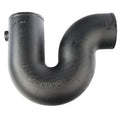 P-Trap with 1/2 in Primer Tap P - Trap W / 1/2" Primer Tap, 3" Pipe, Female Socket, Cast Iron