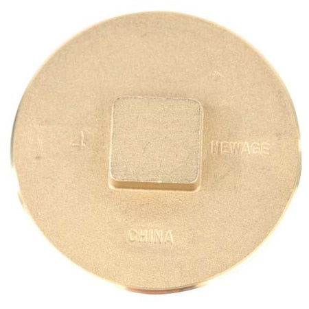 Brass Raised Square Plug, Socket