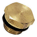 Brass Hex Head Plug, Male BSPP