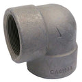 90 Degrees  Elbow Elbow, 1-1/4" Pipe, FNPT, Forged Steel, Class 2000