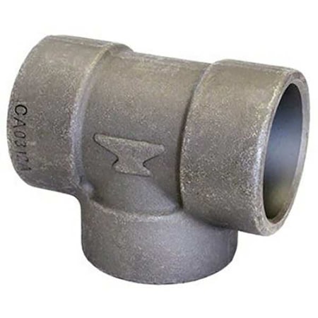Reducing Tee Tee, 2" x 3/4" Pipe, Female Socket, Forged Steel, Class 3000