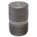 Round Head Plug Round Head Plug, 1-1/4" Pipe, MNPT, Black Forged Steel, Class 3000