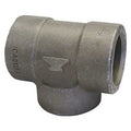 Reducing Tee Reducing Tee, 1" x 1" x 3/4" Pipe, FNPT, Black Forged Steel, Class 3000