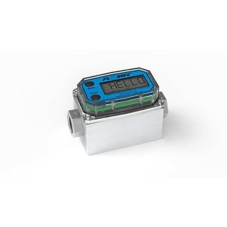 Electronic Flowmeter,1/2",FNPT,17" L