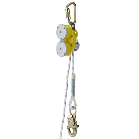 Rescue and Descent Device, 620 lb, Nylon, Polyester