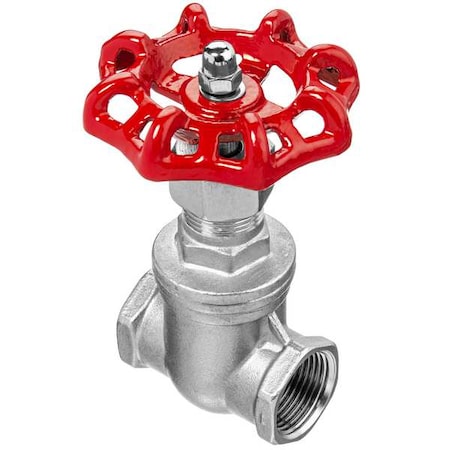 Gate Valve,1 1/4",304 SS,NPT