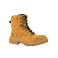 Men's 6-Inch Work Boot, 6 D, Steel Toe, 7 in H, Wheat, 55332