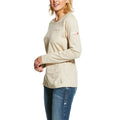 Women's FR Crew Longsleeve Tee, 8.7 cal/sq cm, 2XL, Cotton