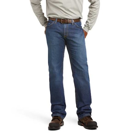 Men's Flame Resistant Pants, 20 cal/sq cm, 2XL 13 oz Denim