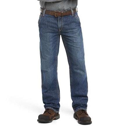 Men's Flame Resistant Pants, 20 cal/sq cm, XL 13 oz Denim