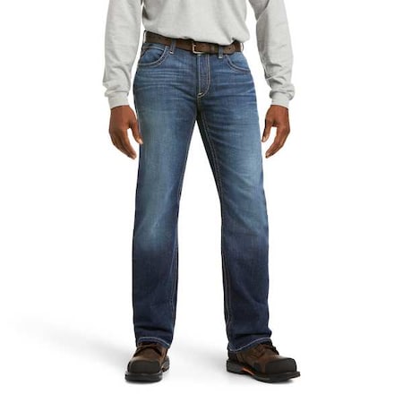 Men's Flame Resistant Pants, 20 cal/sq cm, L 13 oz Denim