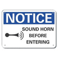Caution Sign, 10 in H, 14 in W, Aluminum, Horizontal Rectangle, English, LCU5-0075-NA_14X10