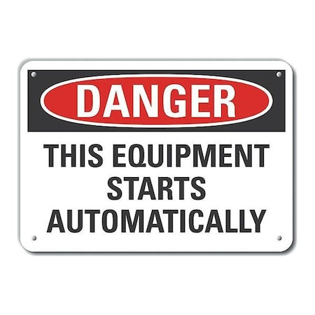 Refl Alum Danger This,10"x7", LCU4-0540-RA_10X7